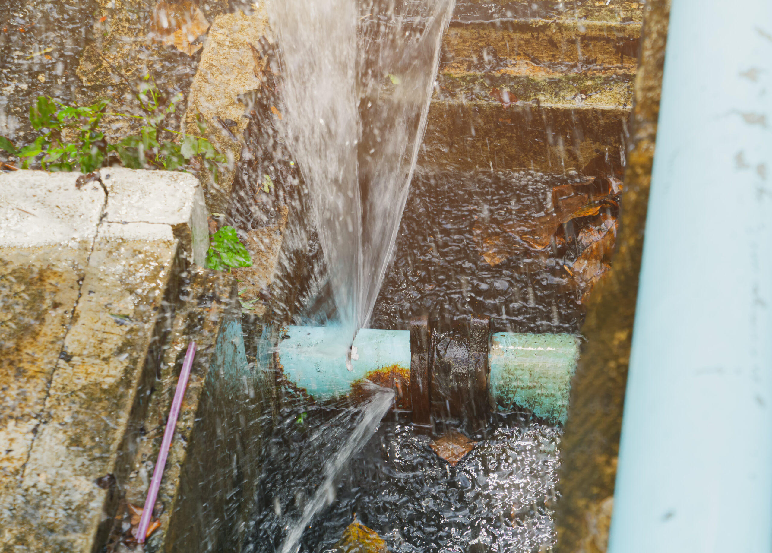 Broken Water Main